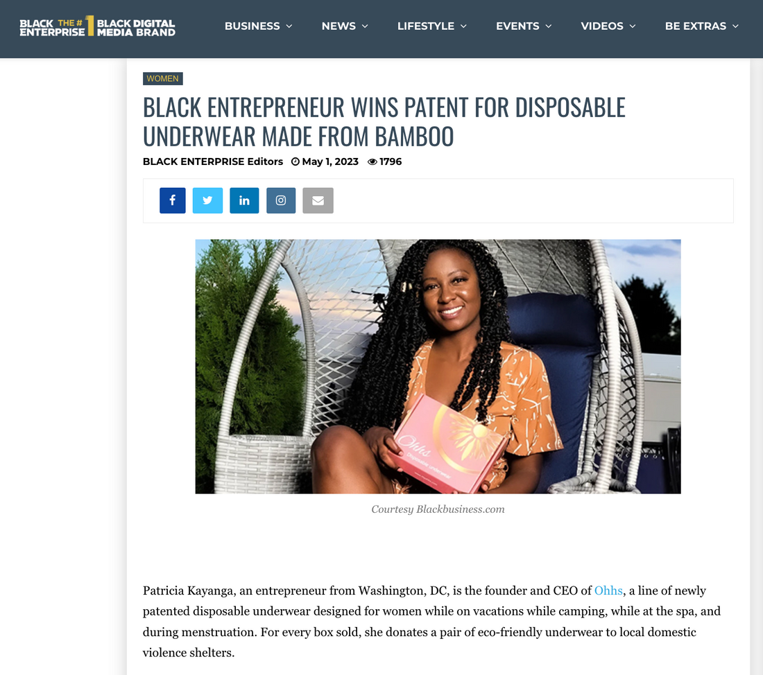The #1 Black Digital Media Brand, Black Enterprise Shares Ohhs Story